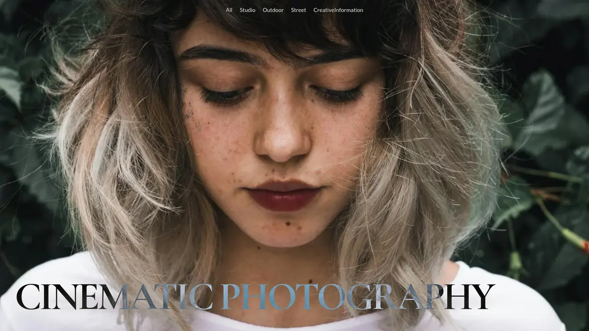 Loading preview of Cinematic Photographer